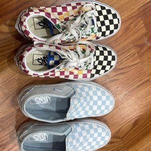 Vans size 6.. 2 for the price of 1